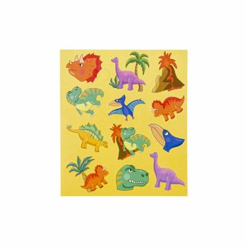 H&Igrave;NH D&Aacute;N FUN STICKERS &ndash; MẪU: KHỦNG LONG (120 chiếc)