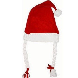MŨ NOEL CÓ BÍM TÓC (12 chiếc)