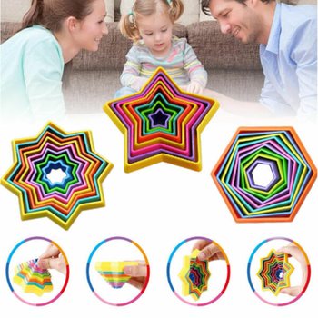 Tr&ograve; chơi Fidget 3D Magic Star - Hộp trưng b&agrave;y (24 m&oacute;n)