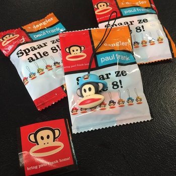 GI&Aacute; SI&Ecirc;U RẺ | M&oacute;c kh&oacute;a treo Paul Frank trong t&uacute;i m&ugrave; Blind Bag (100 chiếc)