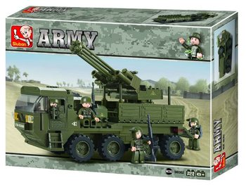 Xe Tải Hạng Nặng Sluban Army M38-B0302 (1 bộ)