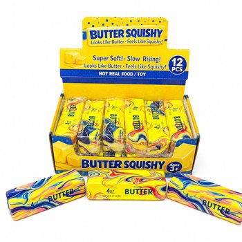 RAGE - ĐỒ CHƠI SQUISHY BƠ BUTTER - MẪU: TIE DYE - CHẬM TĂNG TỐC SLOW RISING - K&iacute;ch thước 13x4x4 Cm - HỘP TRƯNG B&Agrave;Y (12 C&aacute;i)