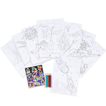 BỘ T&Ocirc; M&Agrave;U LỚN - MẪU: SI&Ecirc;U ANH H&Ugrave;NG - 22x30x1 CM (12 bộ)