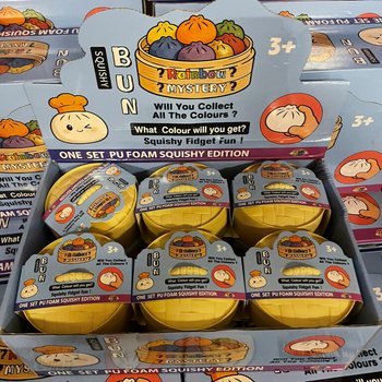 RAGE - Squishy Bun Dumplings LỚN - ONE SET PU FOAM SQUISHY EDITION (12 c&aacute;i)