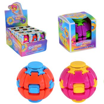 B&Oacute;NG FIDGET SPINNER SPIN & POP - SPIN SHIFT BALL - HỘP TRƯNG B&Agrave;Y (24 c&aacute;i)