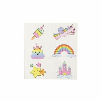 H&igrave;nh Xăm D&aacute;n Unicorn Vui Nhộn &ndash; Mẫu: Kỳ L&acirc;n (96 tờ)