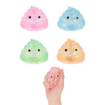 ĐỒ CHƠI B&Oacute;P H&Igrave;NH B&Atilde;I PH&Acirc;N - NH&Acirc;N SUGAR GEL KIM TUYẾN - MIX M&Agrave;U - DẠNG HỘP TRƯNG B&Agrave;Y (12 C&aacute;i)
