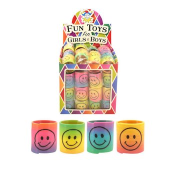 Lò Xo Slinky Mini Mặt Cười Ø3.5 CM Trong Hộp Trưng Bày (60 chiếc)