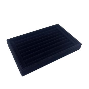 KHAY TRƯNG B&Agrave;Y NHẪN NHUNG 22.5x14.5cm (1 c&aacute;i)