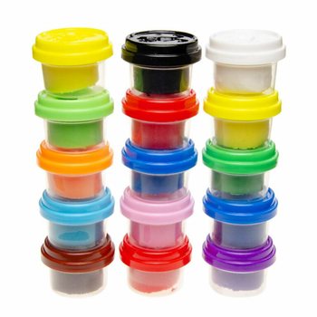 FUN DOUGH - Đất S&eacute;t Nặn Trong Hũ (1 T&uacute;i 15 C&aacute;i)