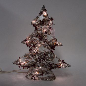 C&acirc;y Th&ocirc;ng Noel Trang Tr&iacute; Ph&aacute;t S&aacute;ng Lớn 50 cm (1 c&aacute;i)