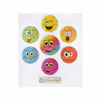 NH&Atilde;N D&Aacute;N KIM TUYẾN - MẪU: SMILEY (100 chiếc)