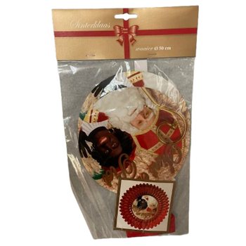 QUẠT TRANG TR&Iacute; SINTERKLAAS &Oslash;50 CM - C&Oacute; THỂ GẤP GỌN (6 c&aacute;i)