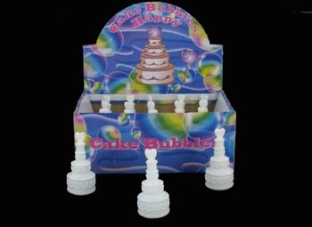 Bong Bóng Xà Phòng Đám Cưới - Hình Bánh Cưới (24 cái)