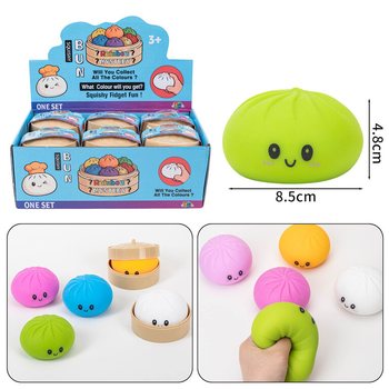 RAGE - B&aacute;nh Bao Squishy Dumplings LỚN (8.5 x 8.5 x 4.8 cm) - Đồ Chơi Fidget Viral 2026 (12 c&aacute;i)