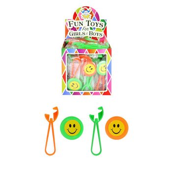 ĐỒ CHƠI BẮN ĐĨA SMILEY VUI NHỘN TRONG HỘP TRƯNG BÀY (48 cái)