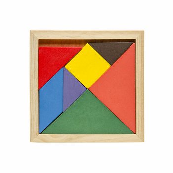 Bộ xếp h&igrave;nh Tangram bằng gỗ (12 m&oacute;n)