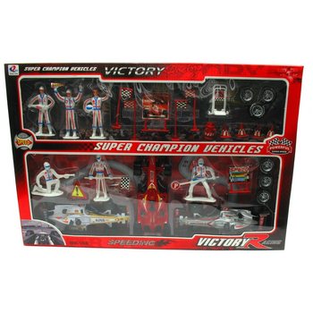 Bộ đồ chơi đua xe Công thức 1 Victory Racing