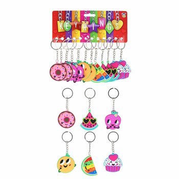 Móc Khóa Trái Cây Vui Nhộn Funny Sweet Fruit (12 cái)