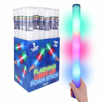 Gậy xốp LED - Gậy tiệc đa sắc trong hộp trưng b&agrave;y (24 c&aacute;i)