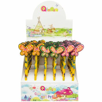 B&uacute;t Ch&igrave; H&igrave;nh Bướm K&egrave;m Hộp Trưng B&agrave;y (36 Chiếc)