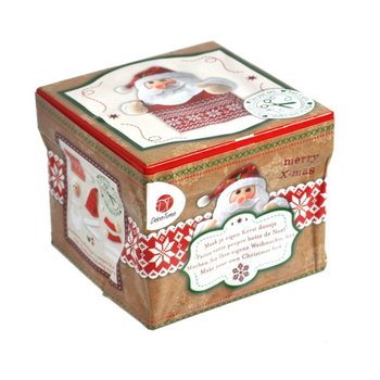 TỰ L&Agrave;M HỘP GI&Aacute;NG SINH - MẪU: &Ocirc;NG GI&Agrave; NOEL