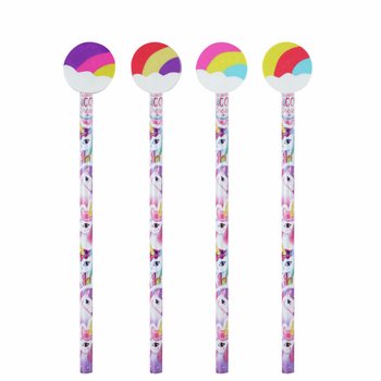 B&uacute;t ch&igrave; Kỳ l&acirc;n Cầu vồng c&oacute; Tẩy (24 chiếc)