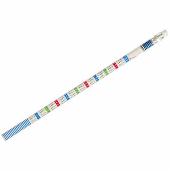 B&uacute;t ch&igrave; học to&aacute;n c&oacute; bảng cửu chương (12 chiếc)