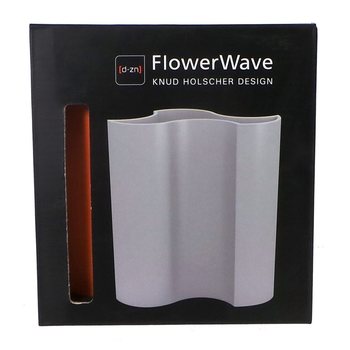 D-ZN - B&igrave;nh Hoa Cao Cấp Flowerwave - M&agrave;u Cam (1 chiếc)