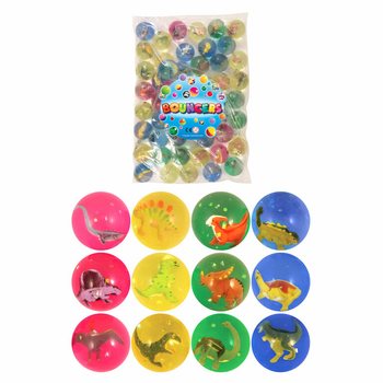 Bóng Nảy Khủng Long 3D Ø4.3CM (50 quả)