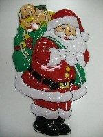 BẢNG TRANG TR&Iacute; LỚN - &Ocirc;NG GI&Agrave; NOEL VỚI T&Uacute;I QU&Agrave; (2 c&aacute;i)