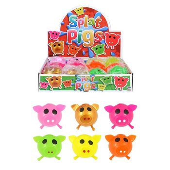 Bóng Splash Hình Heo Trong Hộp Trưng Bày (12 cái)