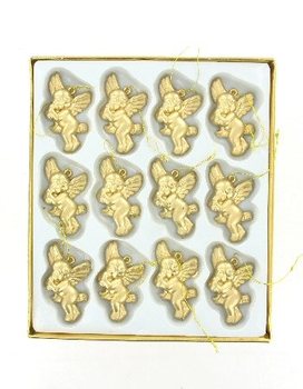 12 Thi&ecirc;n Thần Gi&aacute;ng Sinh M&agrave;u V&agrave;ng Trong Hộp