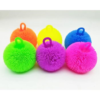 B&Oacute;NG PUFFER M&Agrave;U SẮC RỰC RỠ - 8CM - TRONG HỘP TRƯNG B&Agrave;Y (12 c&aacute;i)