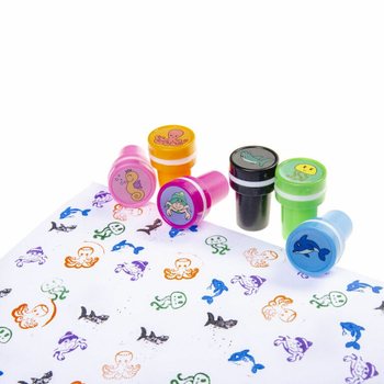 Con dấu động vật biển - Hộp trưng b&agrave;y 60 c&aacute;i