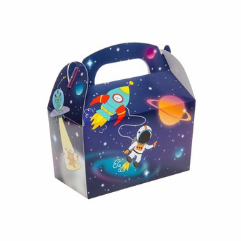 Hộp Qu&agrave; Tặng / Hộp Chia Qu&agrave; Chủ Đề Vũ Trụ 12x12.5x6 Cm (12 C&aacute;i)