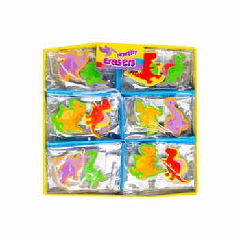 Bộ 2 Cục Tẩy Khủng Long DINO Trong Hộp Trưng B&agrave;y (36 bộ)