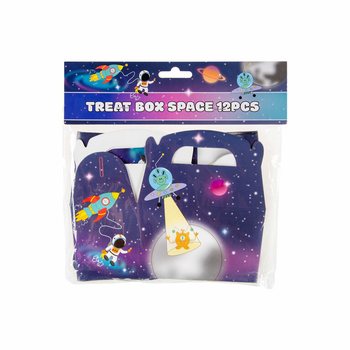 Hộp Qu&agrave; Tặng / Hộp Chia Qu&agrave; Chủ Đề Vũ Trụ 12x12.5x6 Cm (12 C&aacute;i)