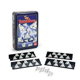 Triominos The Original Travel Tour Edition (Hộp Thiếc) (1 bộ)