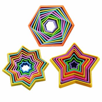 Tr&ograve; chơi Fidget 3D Magic Star - Hộp trưng b&agrave;y (24 m&oacute;n)
