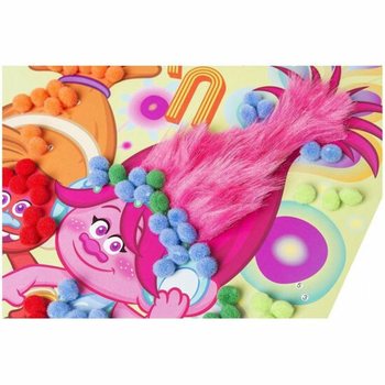 BỘ DỤNG CỤ L&Agrave;M TRANH POMPOM TROLLS (48 bộ)