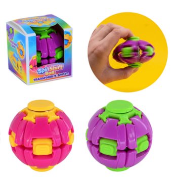 B&Oacute;NG FIDGET SPINNER SPIN & POP - SPIN SHIFT BALL - HỘP TRƯNG B&Agrave;Y (24 c&aacute;i)