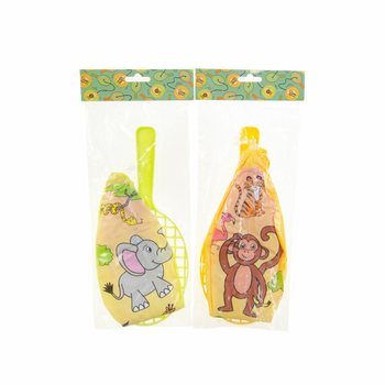 VỢT PADDLE K&Egrave;M B&Oacute;NG - ĐỘNG VẬT RỪNG XANH (12 c&aacute;i)