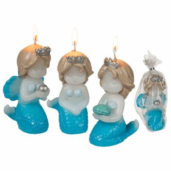 **SIÊU RẺ** NẾN NÀNG TIÊN CÁ / MERMAID TRONG HỘP TRƯNG BÀY (12 chiếc)