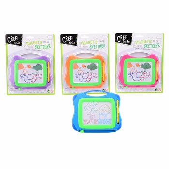 CREA KIDS - Bảng Vẽ Tự X&oacute;a Nam Ch&acirc;m Nhiều M&agrave;u (12 c&aacute;i)