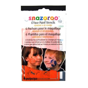 SNAZAROO - 6 Khu&ocirc;n Vẽ Mặt H&oacute;a Trang (12 c&aacute;i)