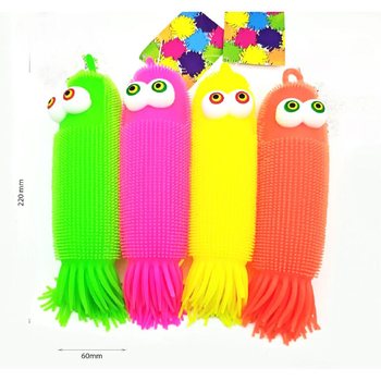 Đồ Chơi Bạch Tuộc Gai Puffer Ball - Dài 20cm - Hộp Trưng Bày (12 cái)