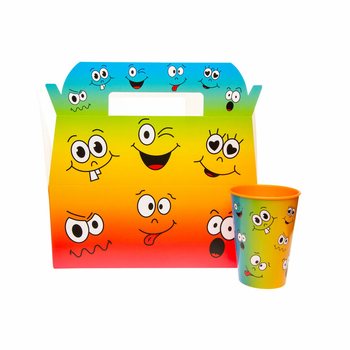 Hộp Đựng Phần Ăn Trẻ Em Smiley - 22.5 x 12 x 9.5 cm (24 c&aacute;i)