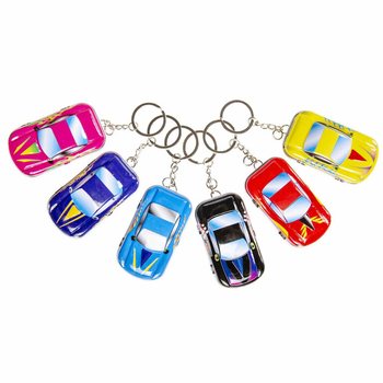 M&oacute;c Kh&oacute;a Hộp Thiếc H&igrave;nh Xe Hơi (48 c&aacute;i)
