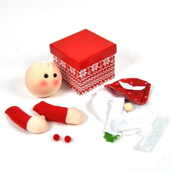 TỰ L&Agrave;M HỘP GI&Aacute;NG SINH - MẪU: &Ocirc;NG GI&Agrave; NOEL